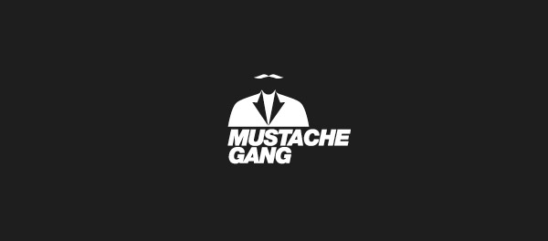 20个胡子形状的创意标志LOGO设计