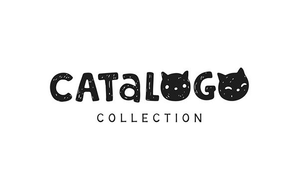 17个以猫咪元素形状logo标志设计（一）