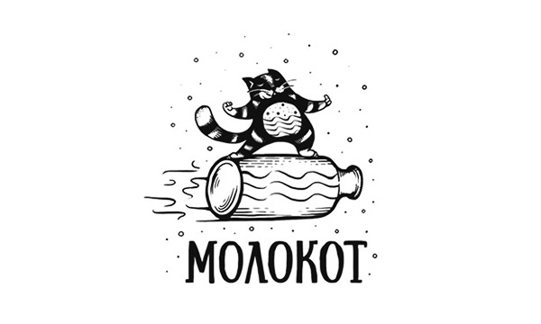 17个以猫咪元素形状logo标志设计（一）