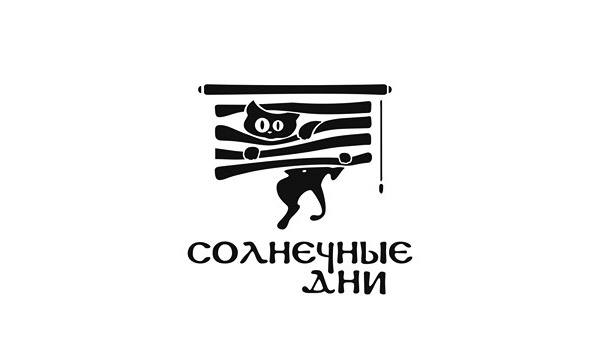 17个以猫咪元素形状logo标志设计欣赏