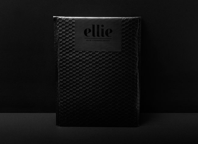 国外Ellie花卉印花品牌VI形象设计