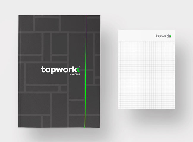 葡萄牙Topwork顶级快递企业VI设计欣赏