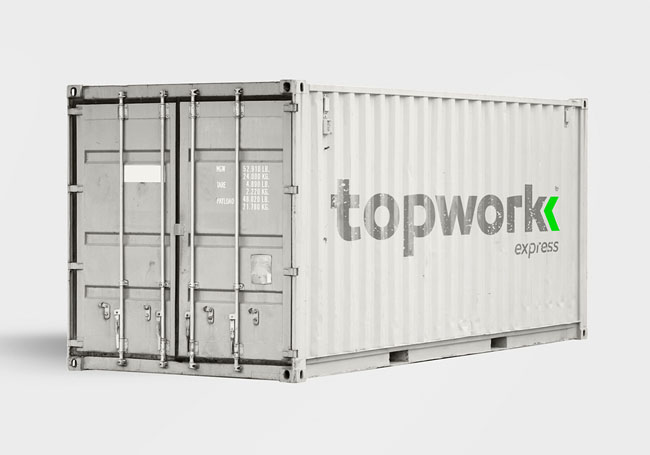 葡萄牙Topwork顶级快递企业VI设计欣赏