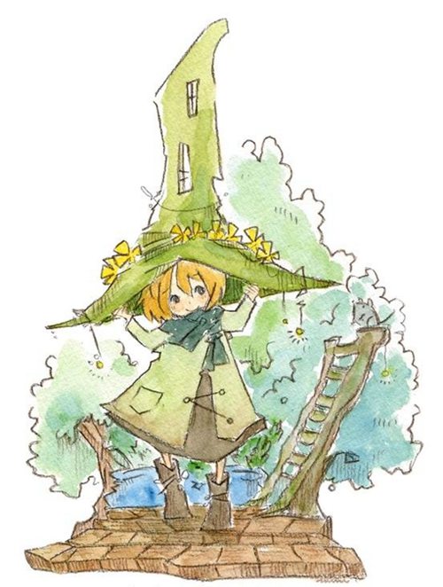 优秀设计师kotkotri的小清新卡通美术插画设计欣赏