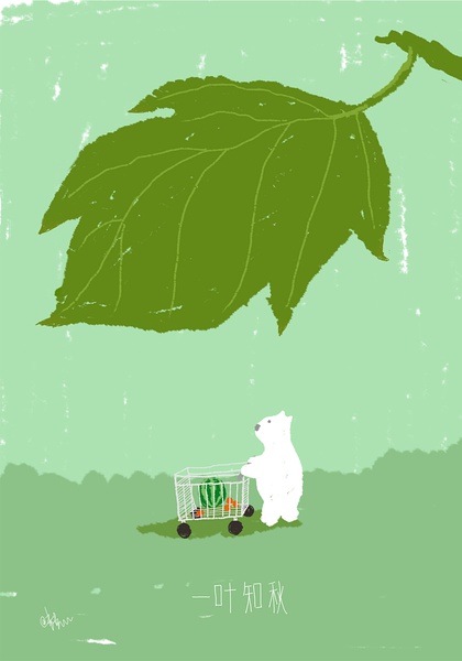 麦克的可爱小清新风格的插画簿