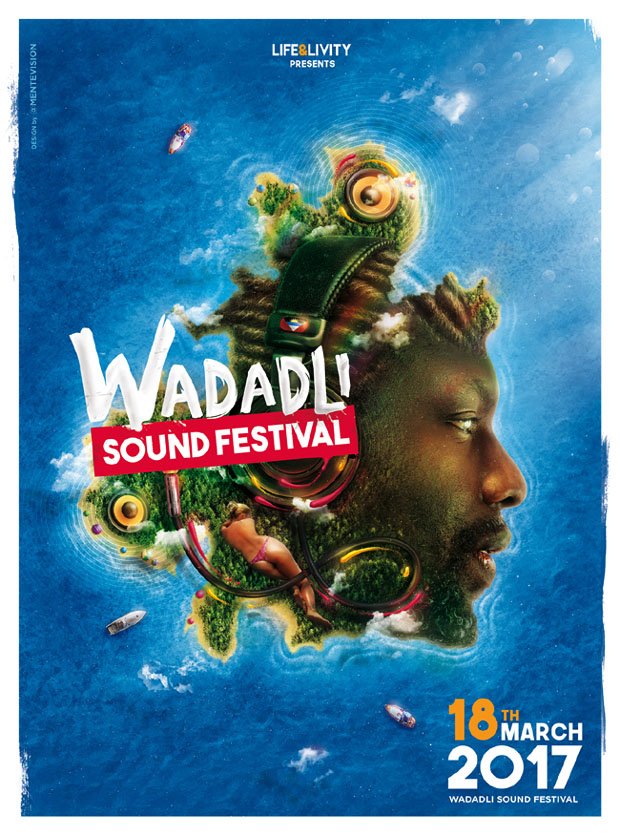 国外Wadadli Sound音乐节视觉海报设计欣赏
