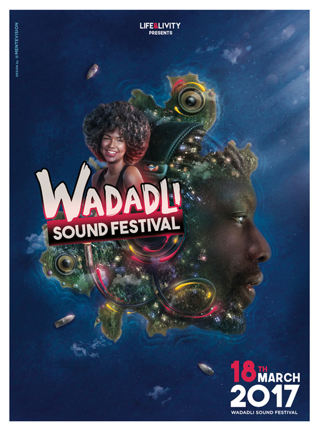 国外Wadadli Sound音乐节视觉海报设计欣赏