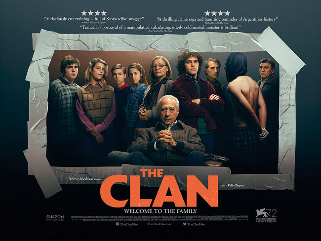 电影《The Clan》剧情海报设计10P