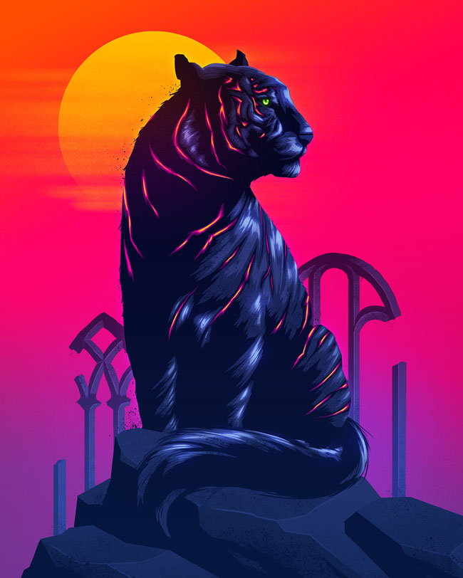 加拿大插画师James White逼真动物插画设计欣赏