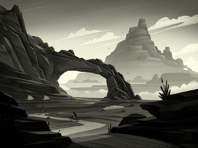 美国设计师Brian Miller场景插画设计欣赏