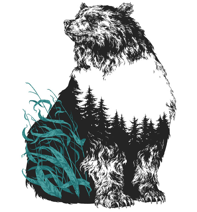 俄罗斯插画师Ivan Belikov动物插画设计欣赏