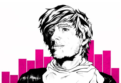 德国Andreas Preis的人物素描插画设计欣赏