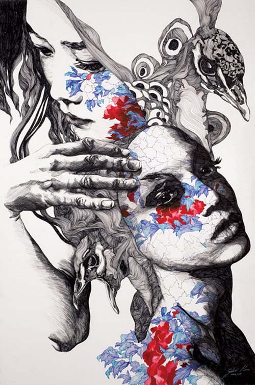 国外插画师Gabriel Moreno精彩艺术插画设计欣赏