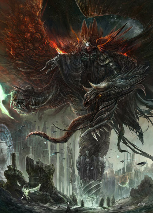 国外令人兴奋的战争科幻插画设计欣赏