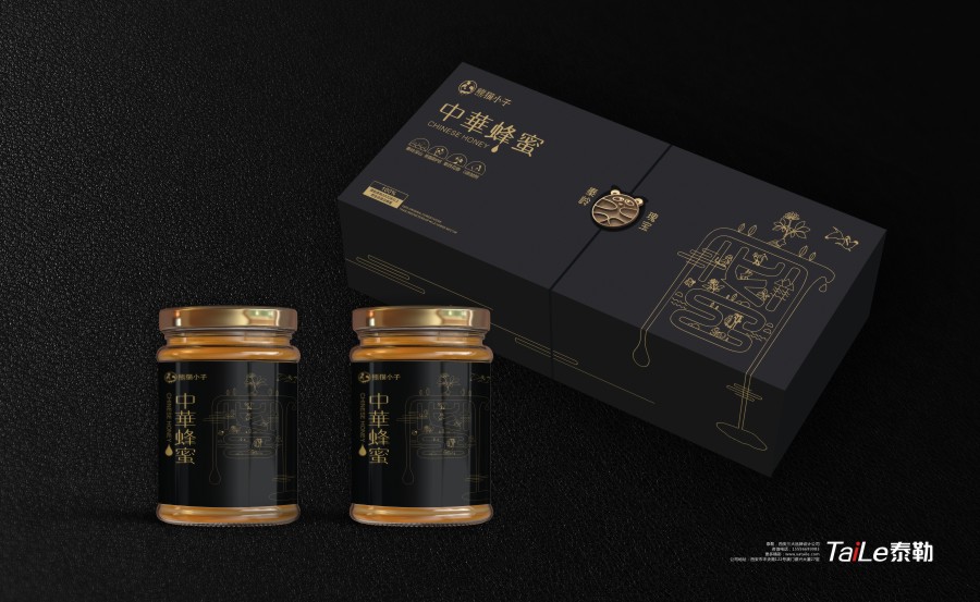高大上的蜂蜜包装设计欣赏