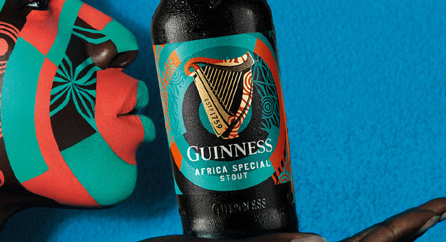 国外Guinness啤酒非洲特色篇视觉设计