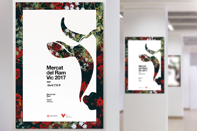 国外Mercat del Ram年度会议唯美海报设计欣赏