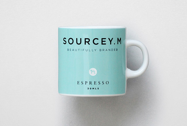 国外Sourcey.M精品店品牌形象vi设计
