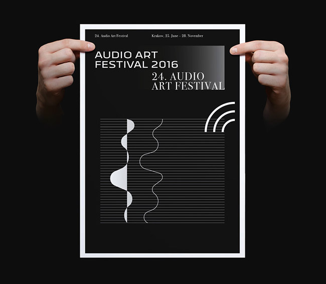 波兰 Audio Art艺术节视觉设计欣赏