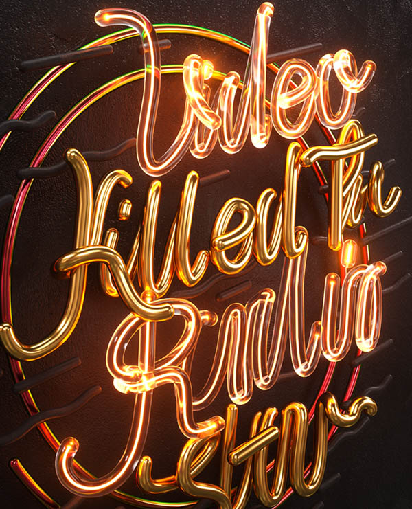 美国设计师ben fearnley创意立体字设计欣赏