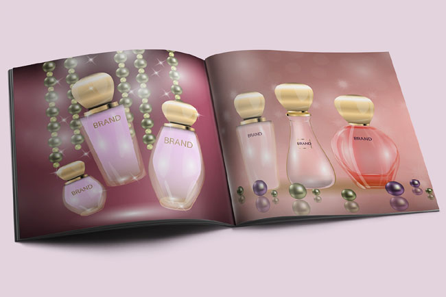 国外设计师liaGloss香水品牌产品目录画册设计