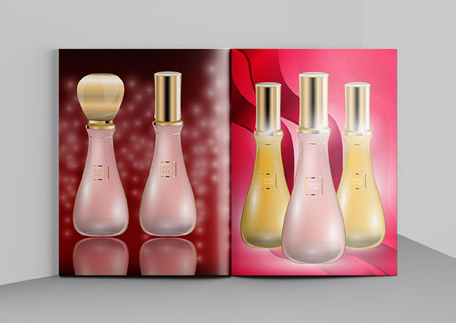 国外设计师liaGloss香水品牌产品目录画册设计