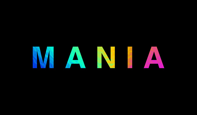 国外MANIA品牌彩色名片设计欣赏