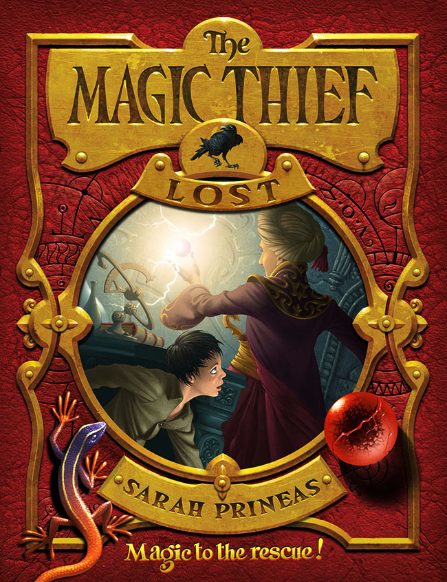 《The Magic Thief》书籍系列封面设计欣赏