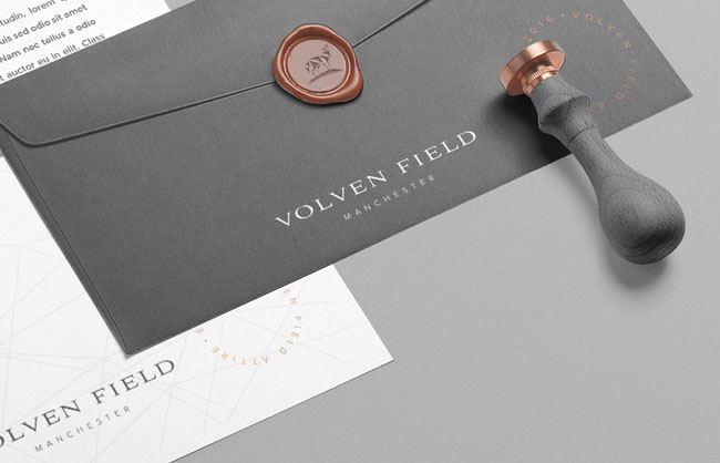 国外设计师Volven Field服装定制品牌VI设计