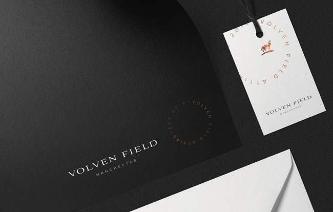 国外设计师Volven Field服装定制品牌VI设计