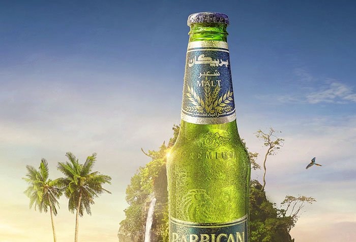国外Barbican啤酒系列数码平面广告设计欣赏