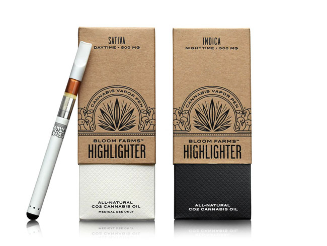 国外Bloom Farms电子烟与手卷烟精美包装设计欣赏
