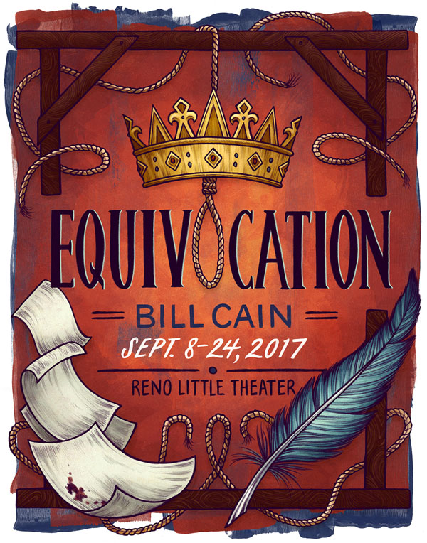 Reno Little Theater社区剧院新赛季海报设计欣赏