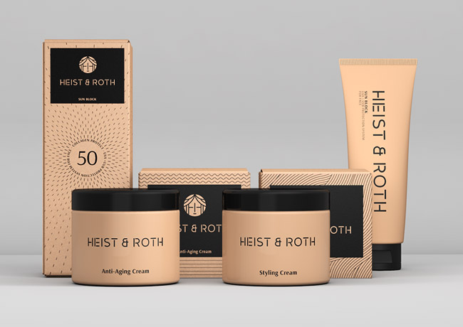 国外Heist & Roth女性护肤美容品牌形象设计欣赏