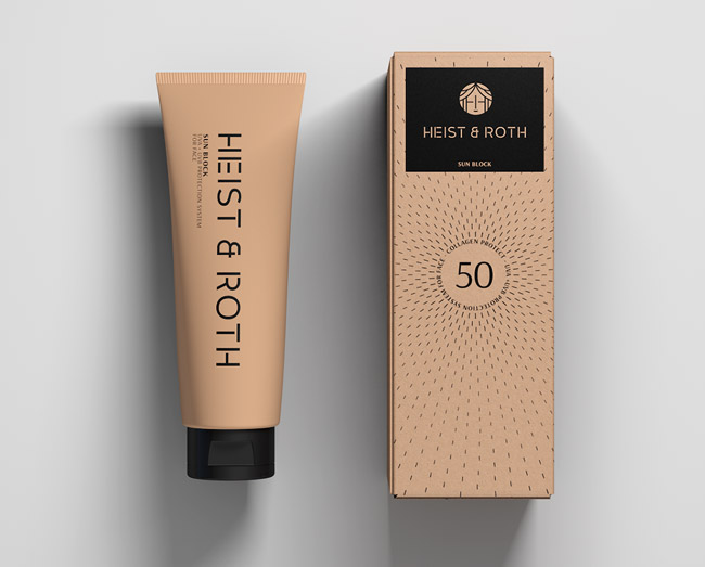 国外Heist & Roth女性护肤美容品牌形象设计欣赏