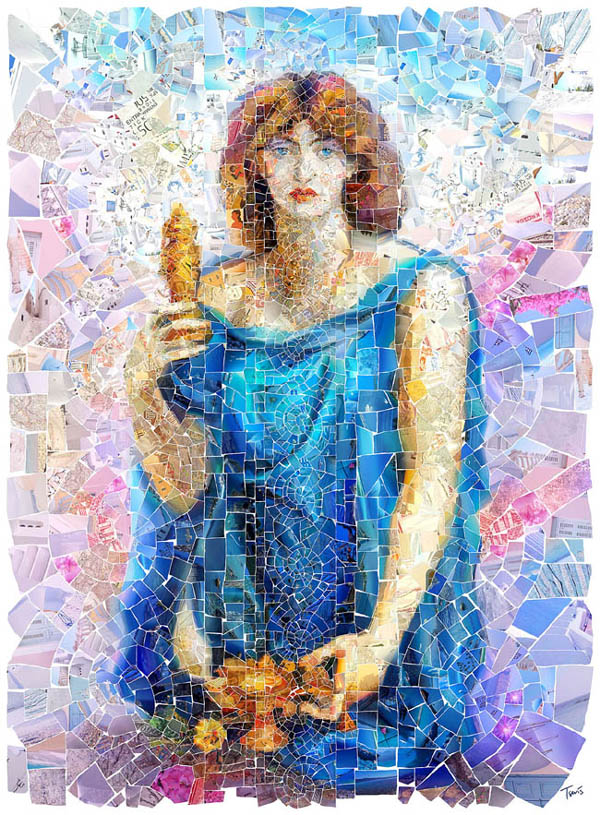 国外《Womankind》女性杂志三周年12期封面设计（一）