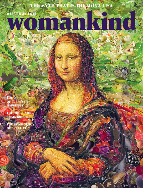 国外《Womankind》女性杂志三周年12期封面设计(二)