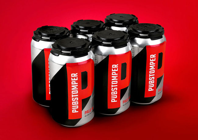国外设计师Pubstomper啤酒创意包装设计欣赏