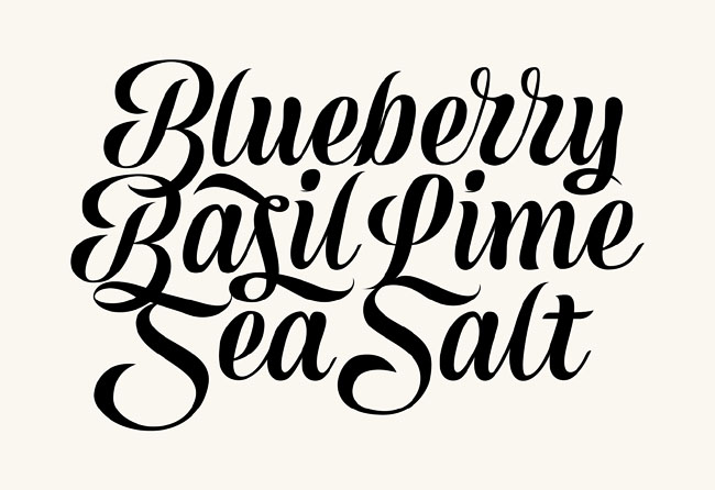 美国kyle letendre字体设计赏析