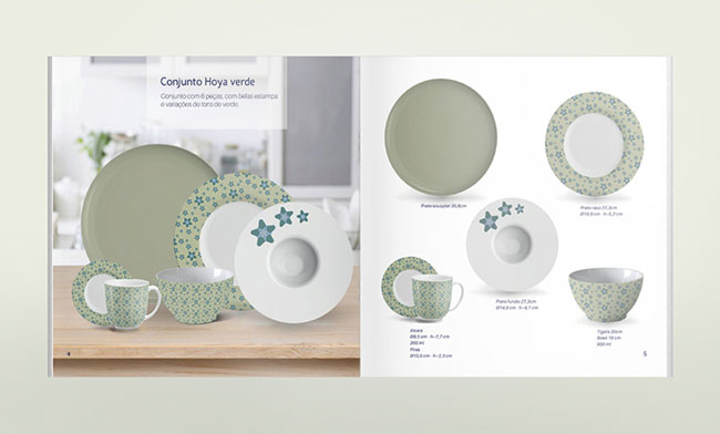 国外DZ餐具品牌产品画册设计欣赏