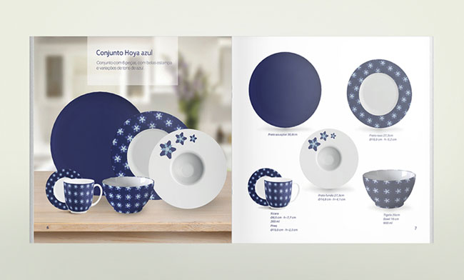 国外DZ餐具品牌产品画册设计欣赏