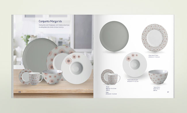 国外DZ餐具品牌产品画册设计欣赏