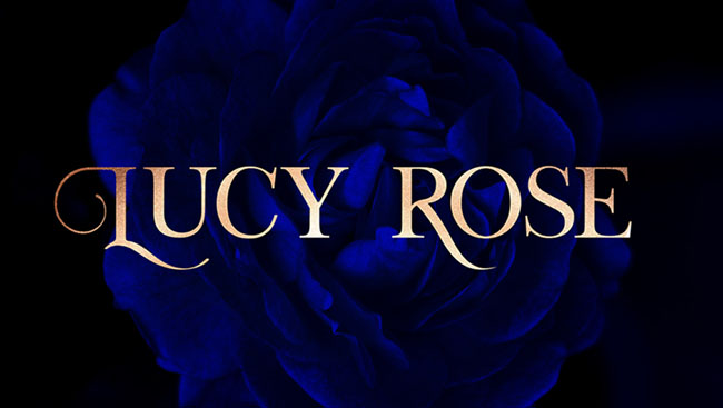 国外时尚漂亮的Lucy Rose字体设计作品欣赏