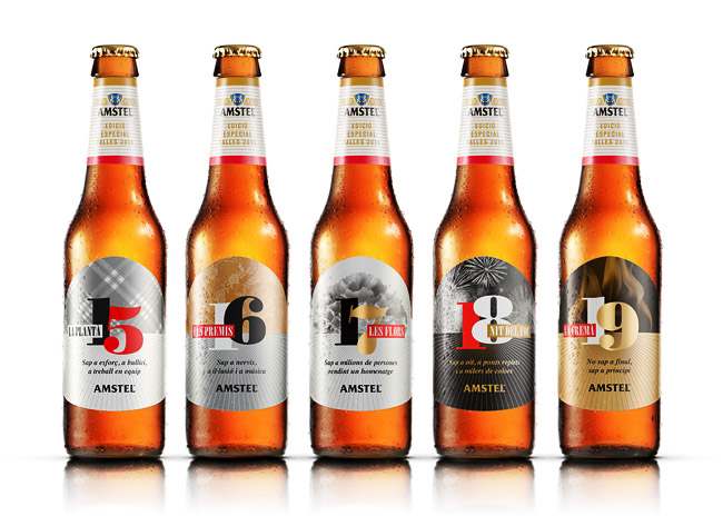 国外amstel啤酒礼盒装精美包装设计欣赏