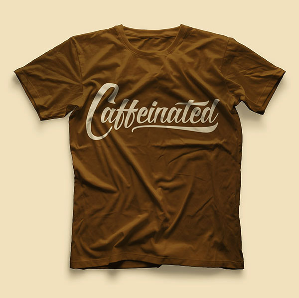 国外Caffeinated咖啡品牌VI形象设计欣赏