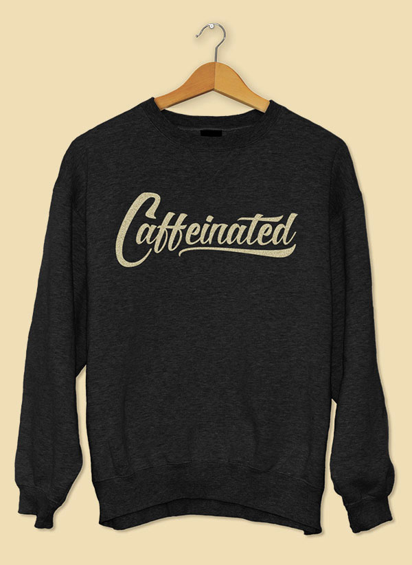 国外Caffeinated咖啡品牌VI形象设计欣赏