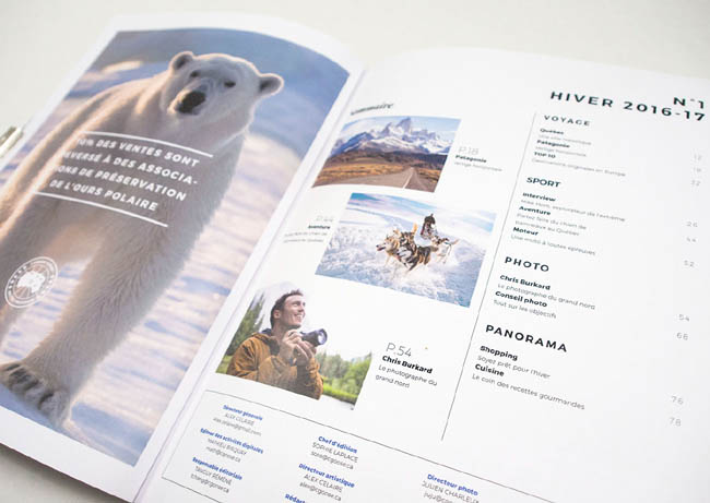 国外画册设计之Arctic Program杂志版面设计欣赏