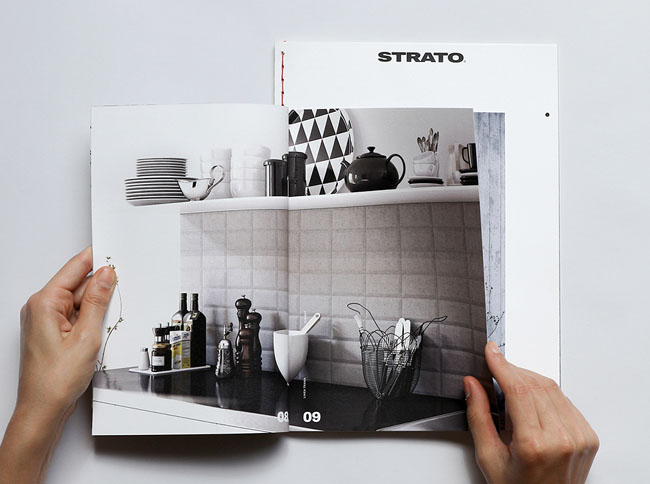 国外Strato瓷砖品牌画册设计作品欣赏