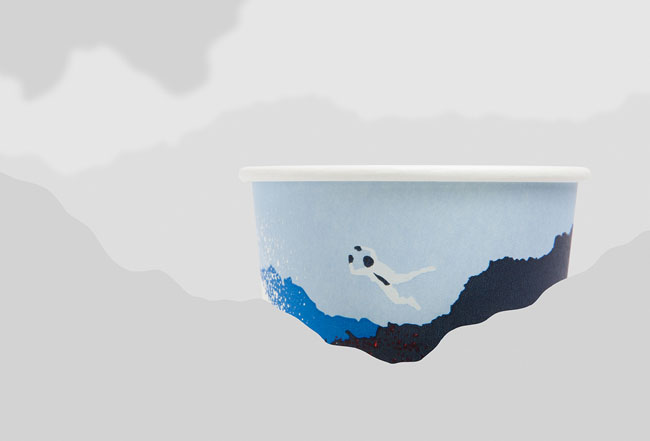 国外Huxtaburger快餐品牌彩色VI形象设计作品16P