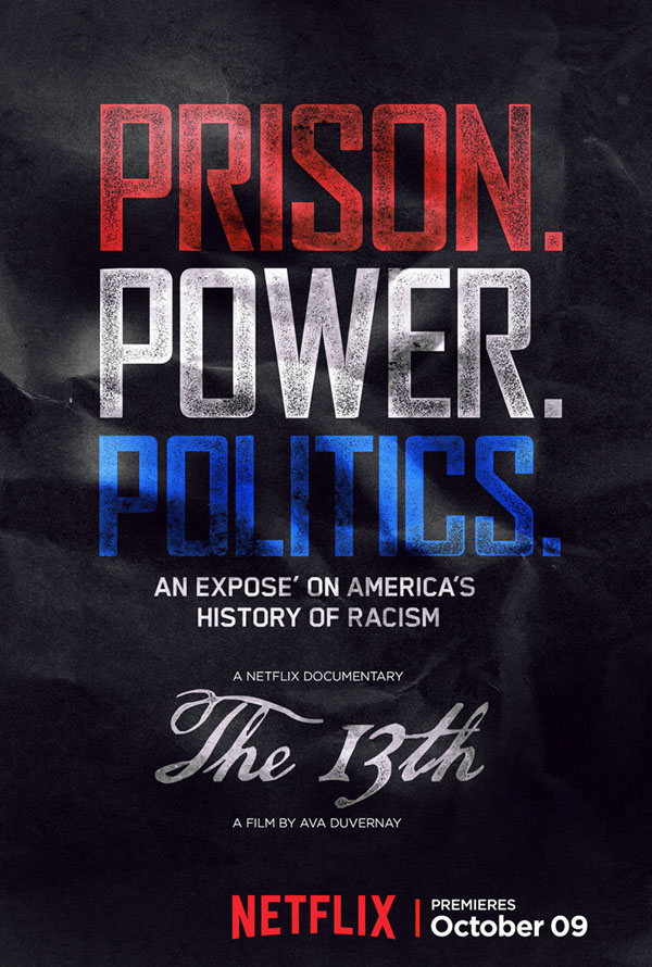 美国Netflix ＂THE 13TH＂系列海报设计作品